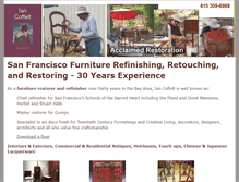 Tablet Screenshot of furniturerefinishingrepair.org